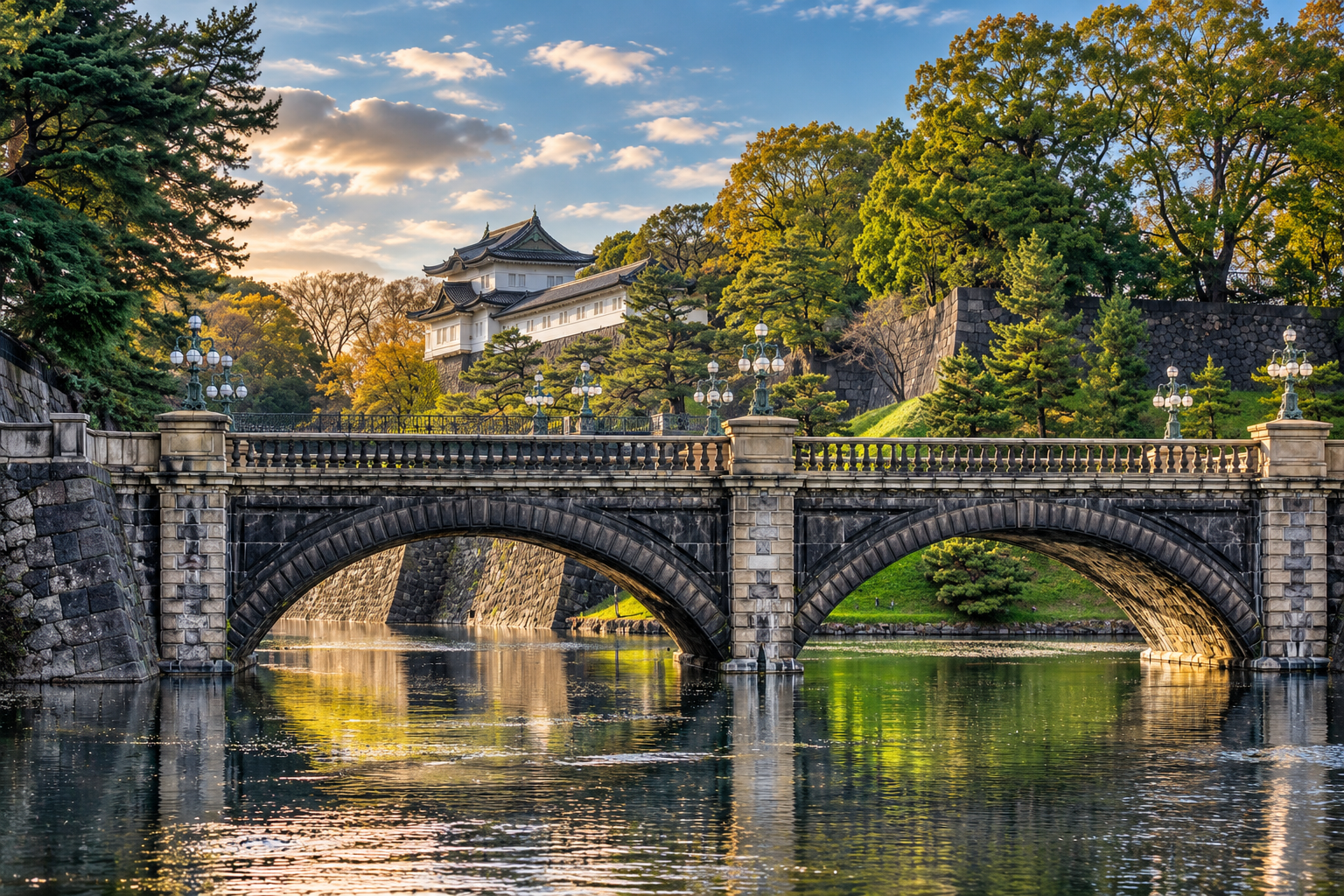 Tokyo Imperial Palace gardens and historic grounds