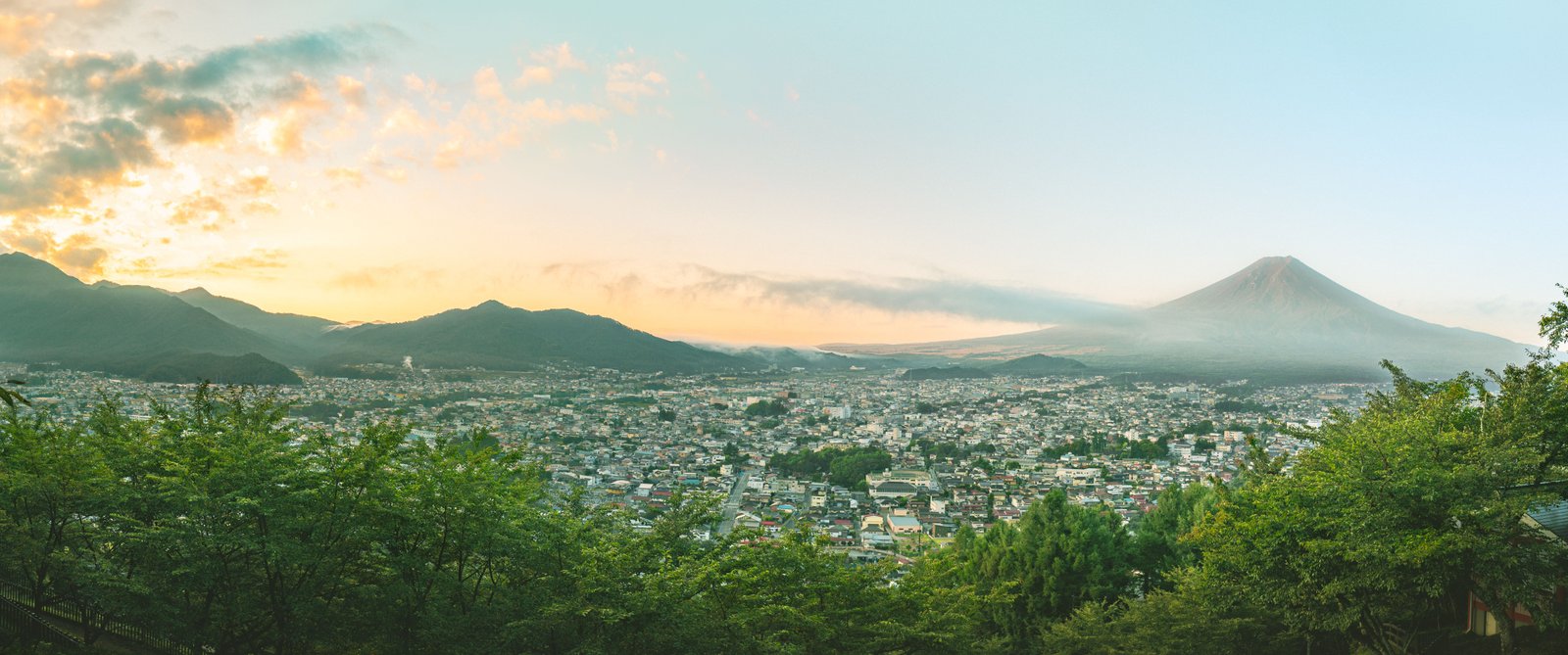 Mount Fuji day trip from Tokyo wide scenic viewpoint